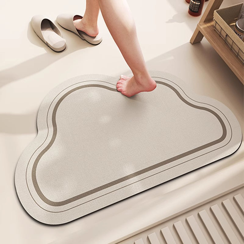 Stijlvolle Cloud-Vormige Badmat