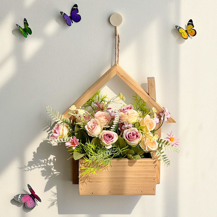 Decoratieve Wandbehang Bloemenarrangement