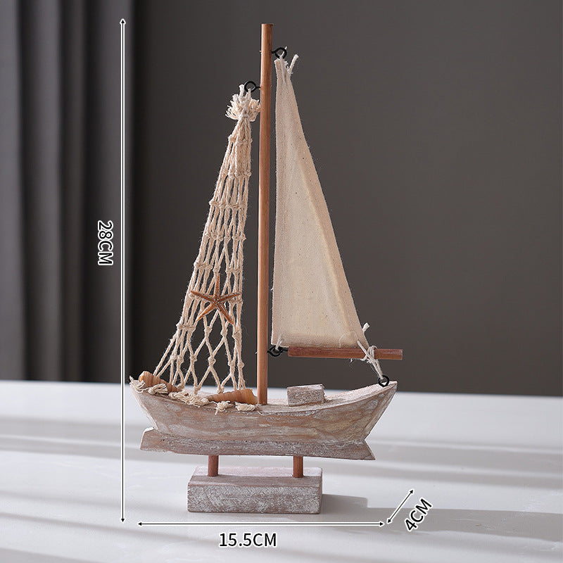 Decoratieve Zeilboot Woonaccent