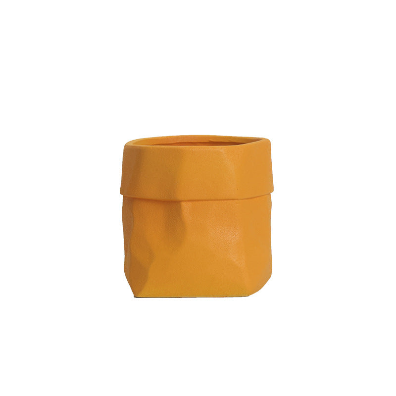 Artiestiek Terracotta Plantenbak voor Stijlvolle Huisdecoratie