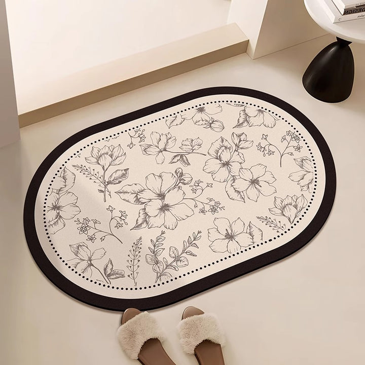 Bloemenprint Gebiedsmat