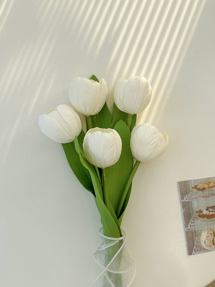 Realistische Tulpen Bloemenboeket