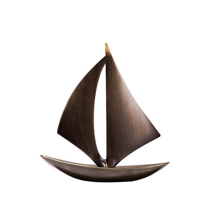 Maritieme Decoratieve Zeilschip Sculptuur