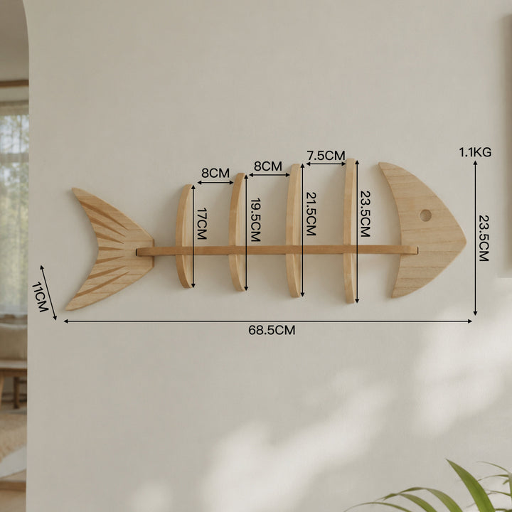 Decoratieve Visschappen Ornament