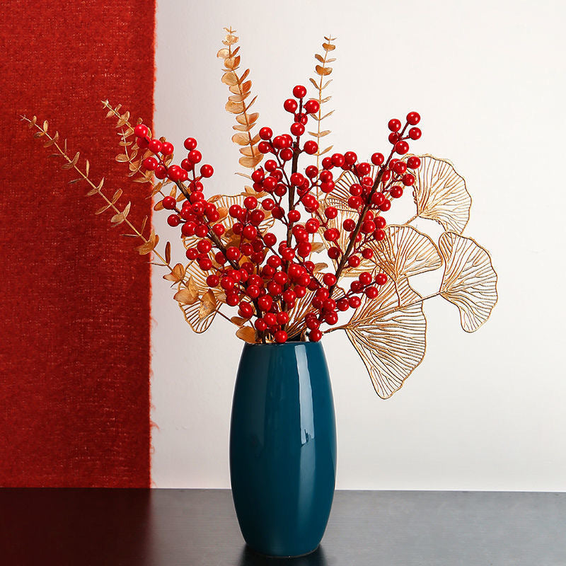 Decoratieve Metalen Ginkgo Blad Arrangement