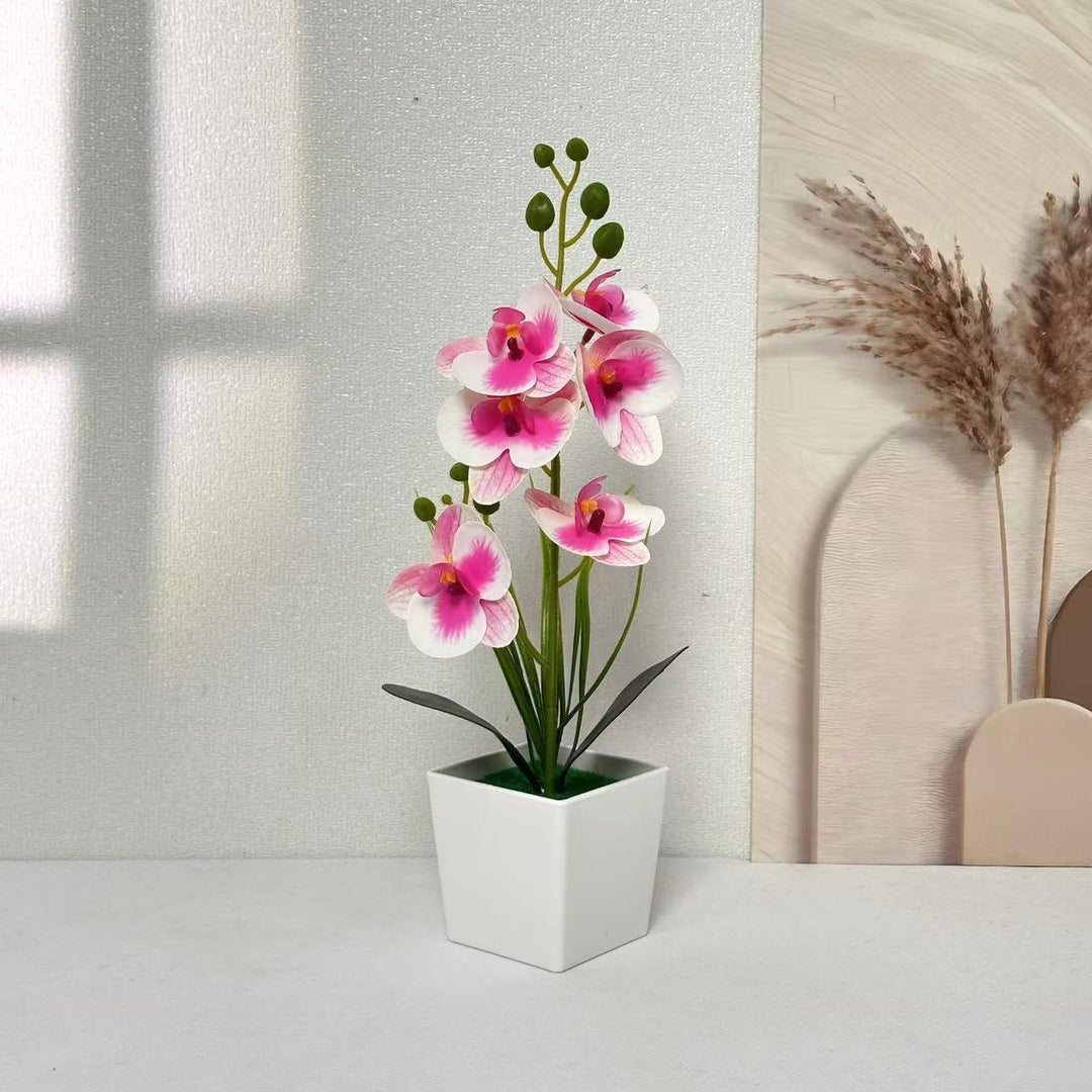 Elegante Kunstmatige Orchidee Plant voor Tafeldecoratie Thuis