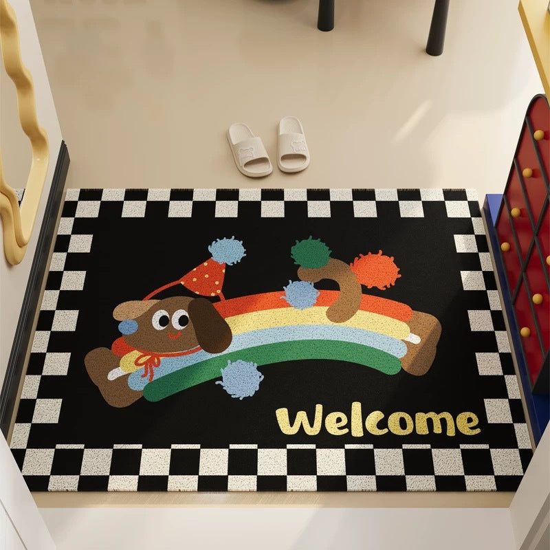 Cat-Themed Decoratieve Gebiedsdoek voor Thuisdecoratie