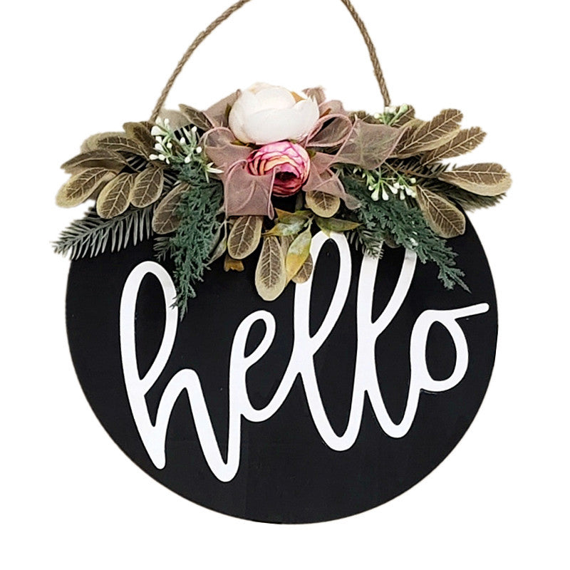 Decoratieve Bloem Welcome Bord