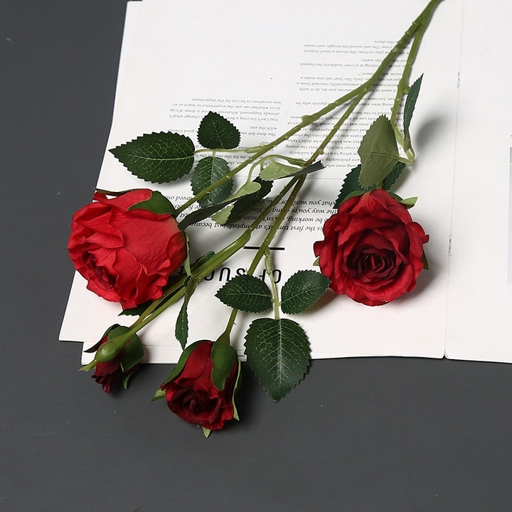 Elegante Pioen Rozen Bloemsteel voor Woondecoratie Tentoonstelling