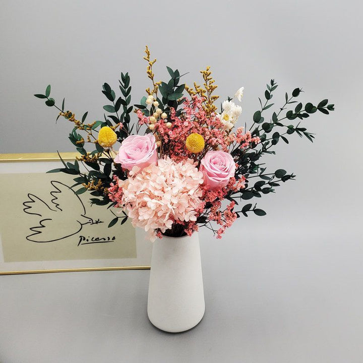 Premium Gedroogd Bloemenboeket Arrangement