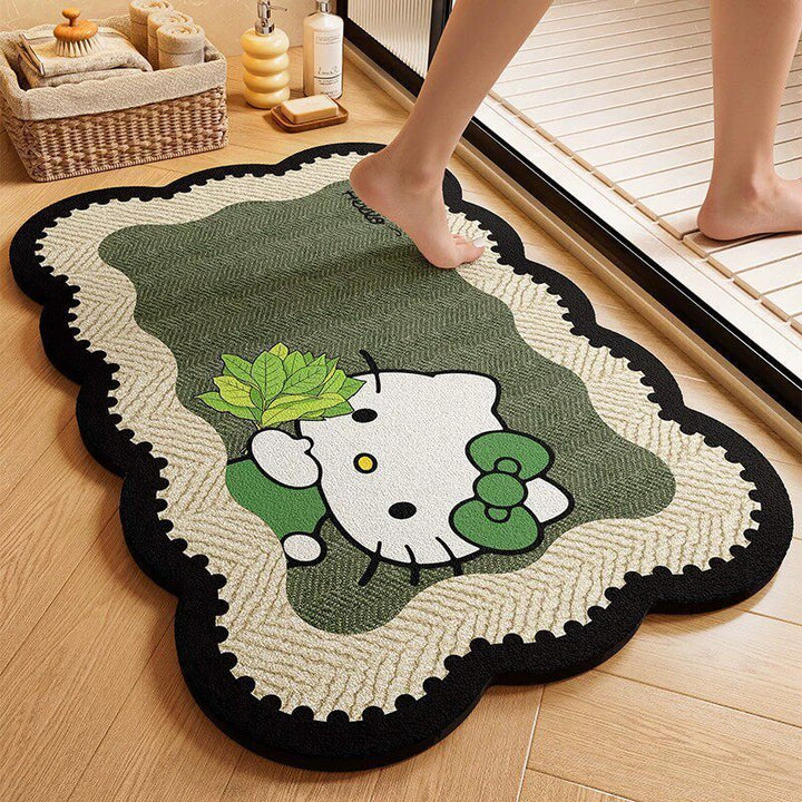 Decoratieve Kat-Vormige Badmat