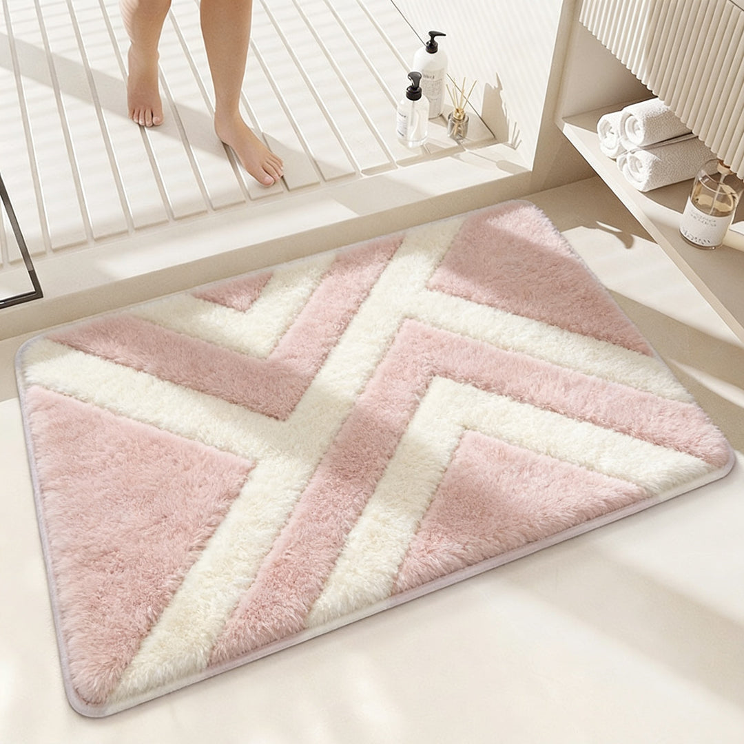 Zachte Shag Badkamer Badmat