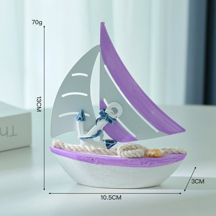 Zeilboot Tafel Middenstuk Display