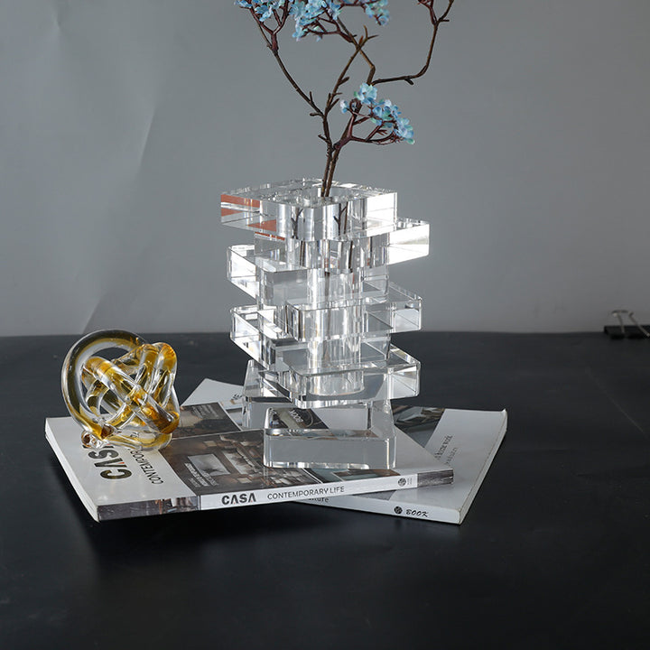 Moderne Decoratieve Acrylaat Sculptuur
