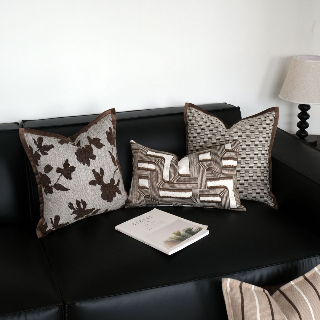 Textured Weave Accentkussen voor de Woonkamer