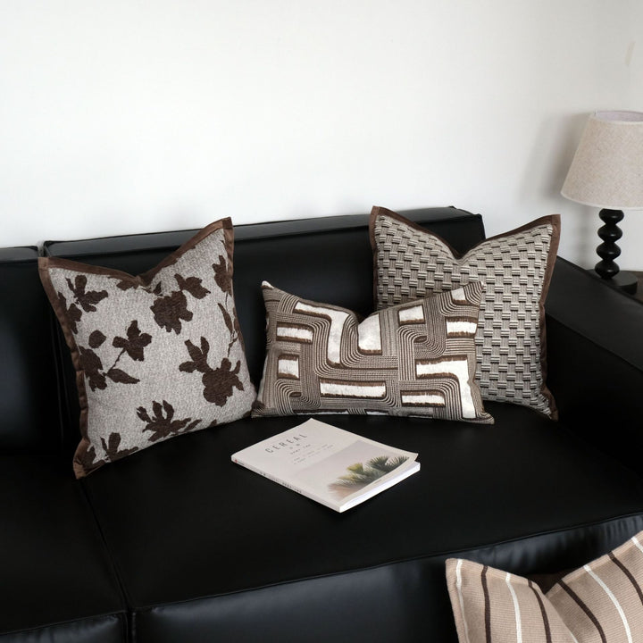 Textured Weave Accentkussen voor de Woonkamer