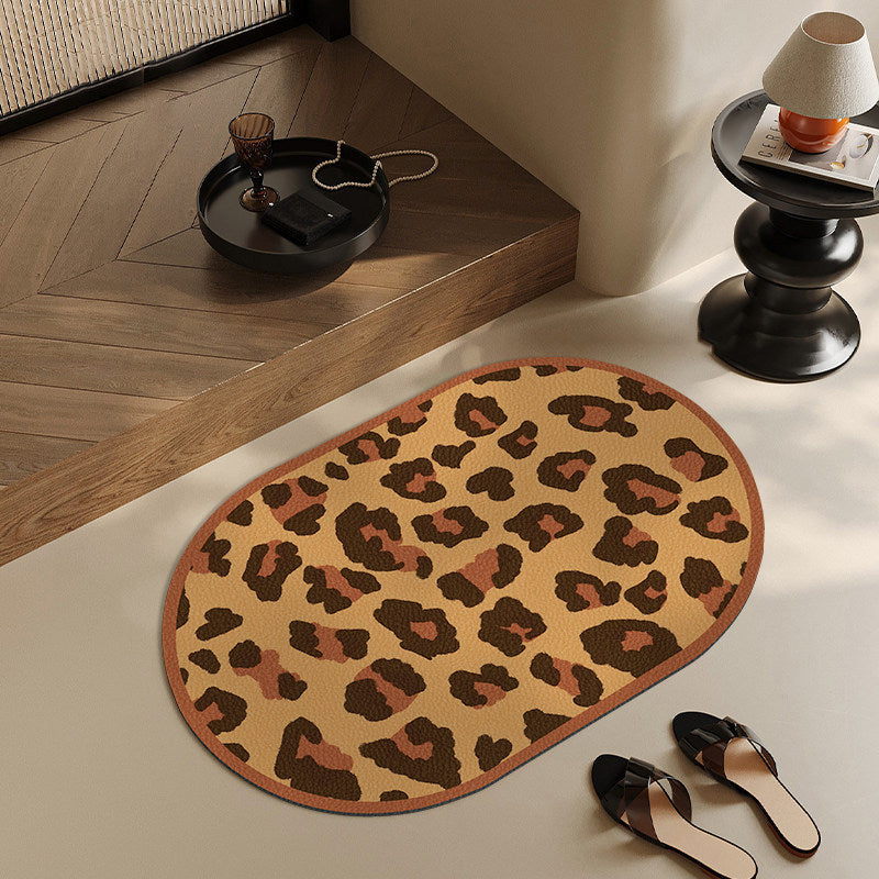 Decoratieve Luipaardprint Badmat