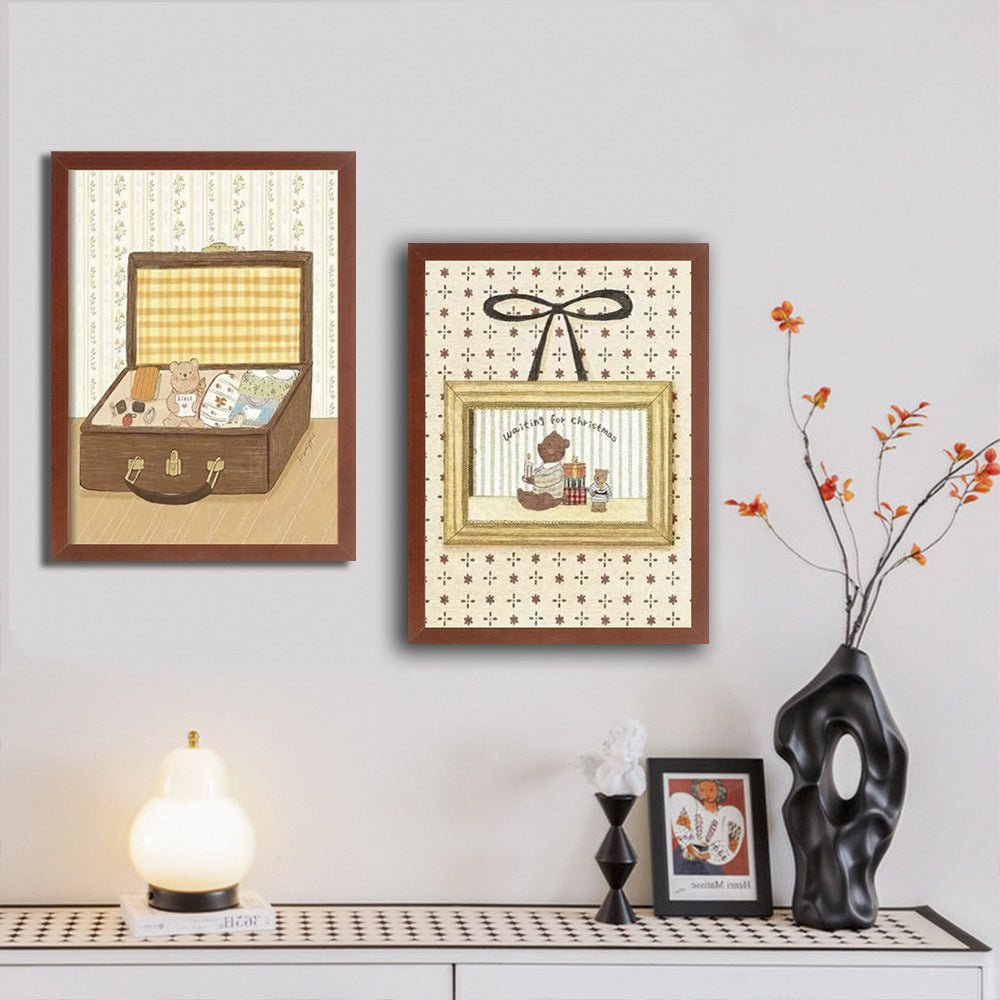 Decoratieve Gecadreerde Kunstdruk