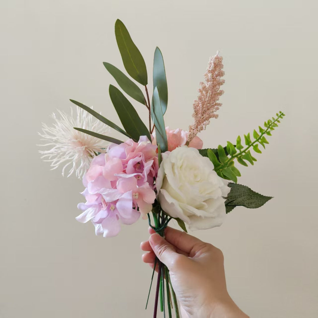Levensechte Kunstbloemen Handboeket