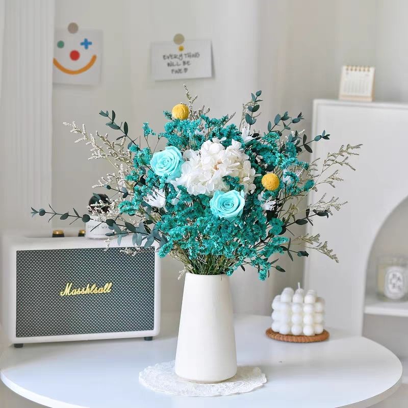 Elegante Gedroogde Bloemen Middenstuk