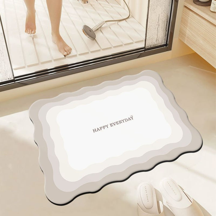 Zachte Pluche Antislip Badmat