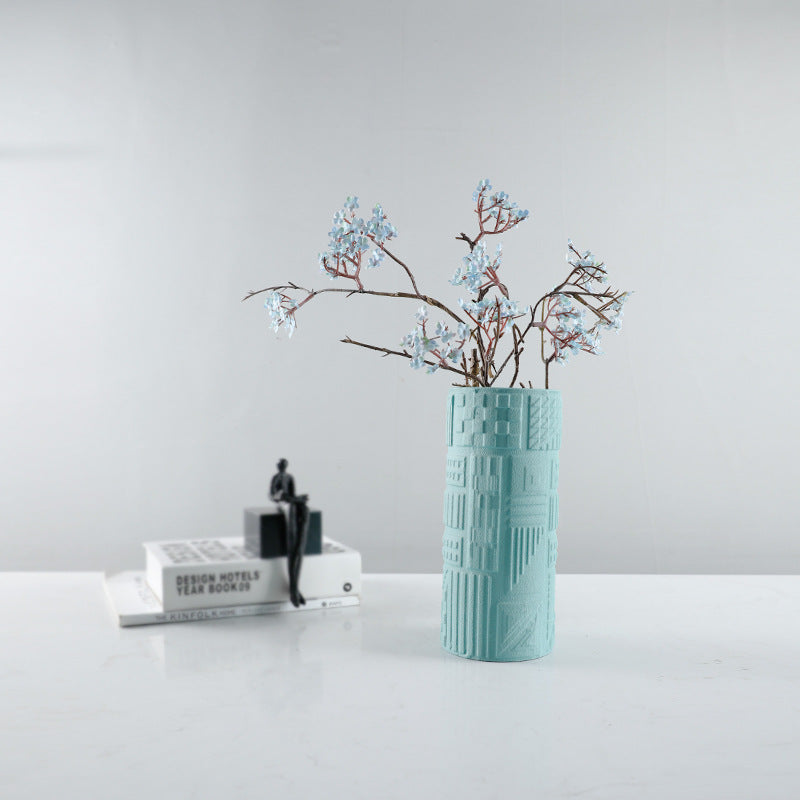 Textured Ceramic Decoratieve Vaas