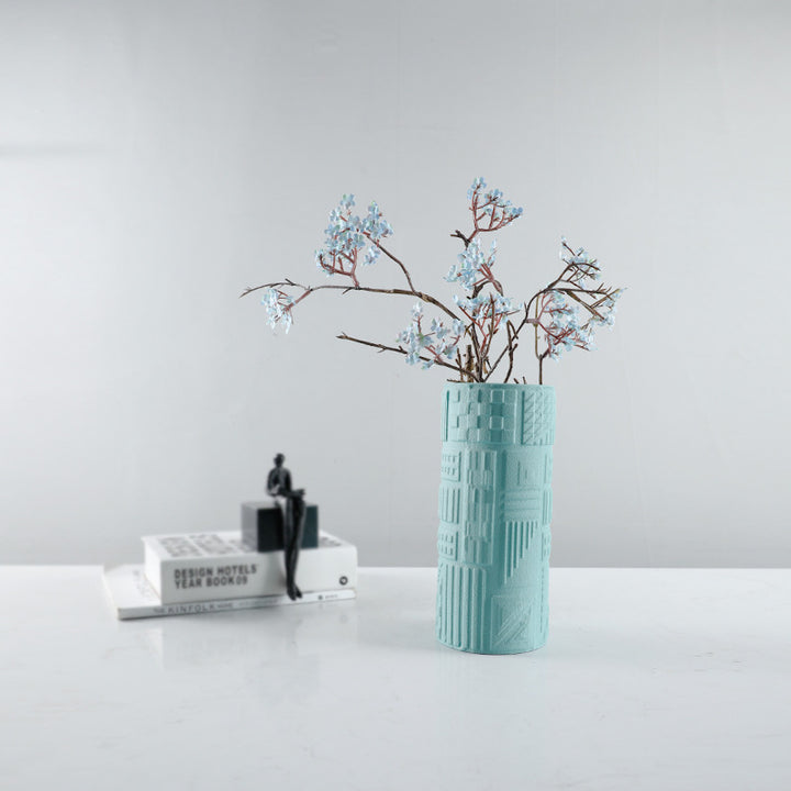 Textured Ceramic Decoratieve Vaas