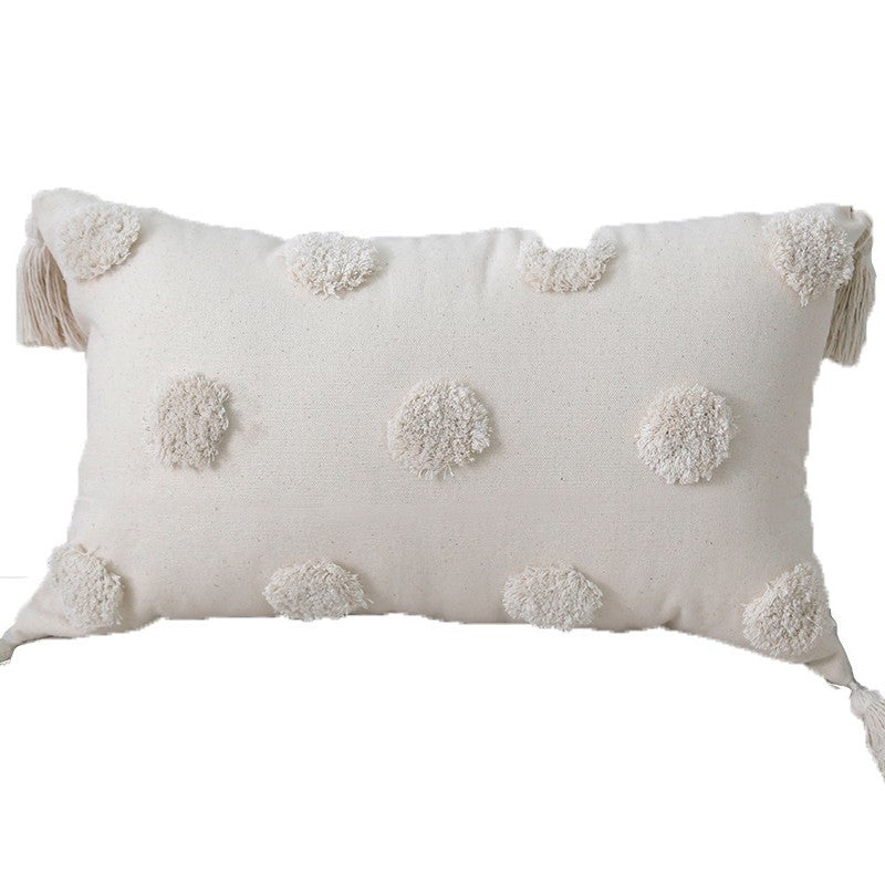 Textured Plush Decoratieve Sierkussen