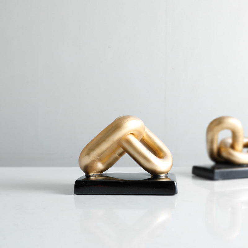 Abstract Decoratieve Ketting Sculptuur