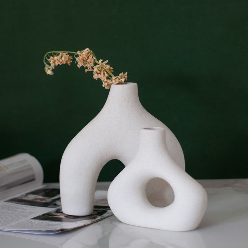 Abstract Sculptural Ceramic Vaas