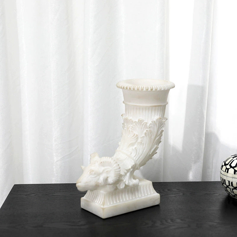 Decoratieve Ram Hoofd Plantenbak