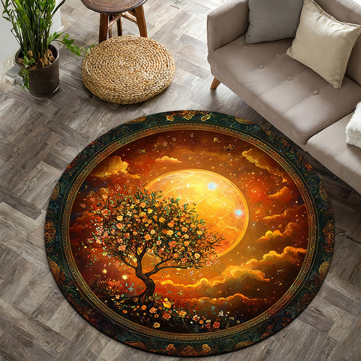 Home Décor Rond Tapijt
