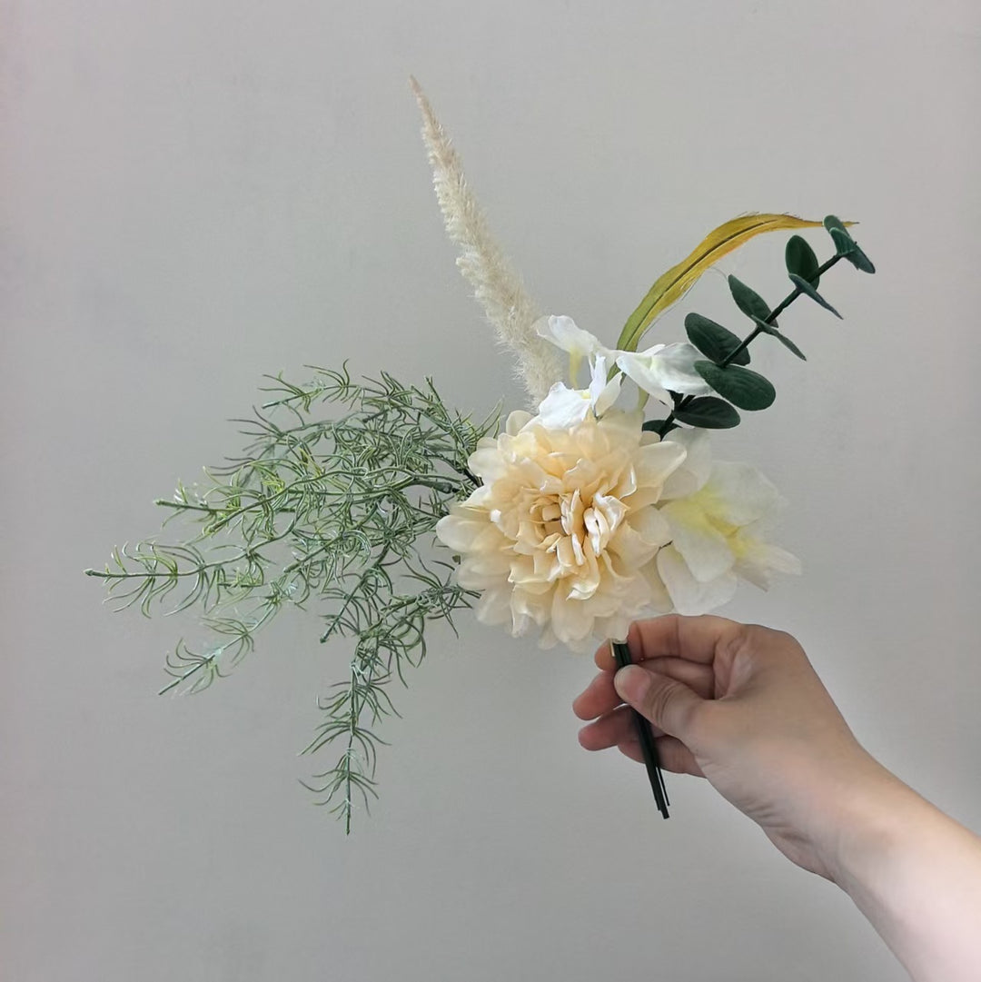Levensechte Succulente Bloemboeket