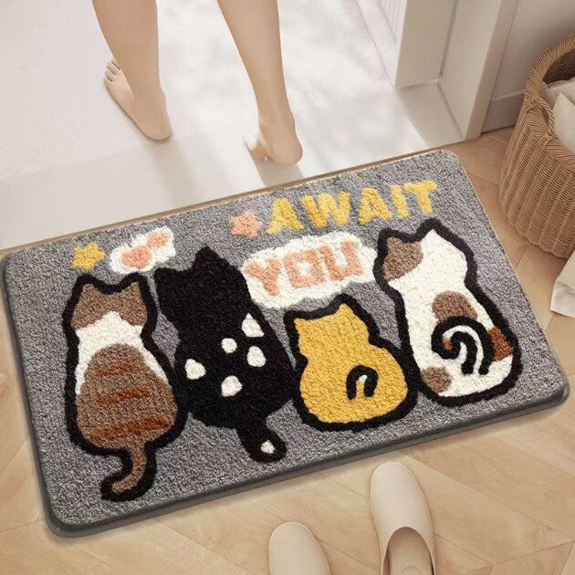 Decoratieve Badkamer Mat voor Stijlvolle Vloerdecoratie
