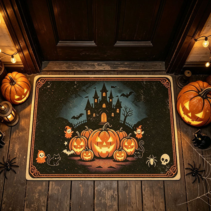Halloween Thema Deurmat