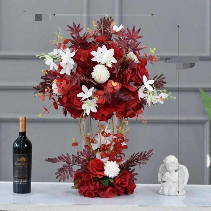 Elegante Decoratieve Bloemrijke Tafelstuk