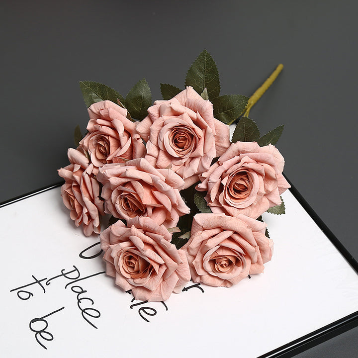 Premium Faux Bloemen Rozen Boeket
