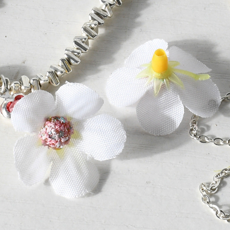 Glanzende Bloemige Haaraccessoires