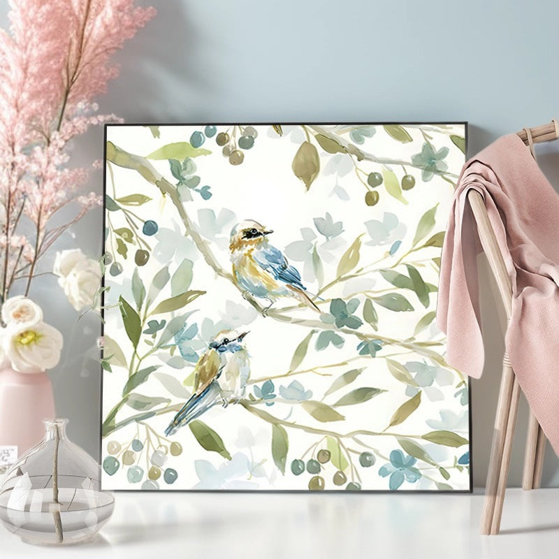Bloemrijke Decoratie Wandkunst