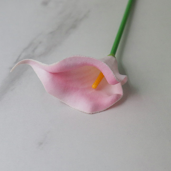Realistische Decoratieve Calla Lelie Steel