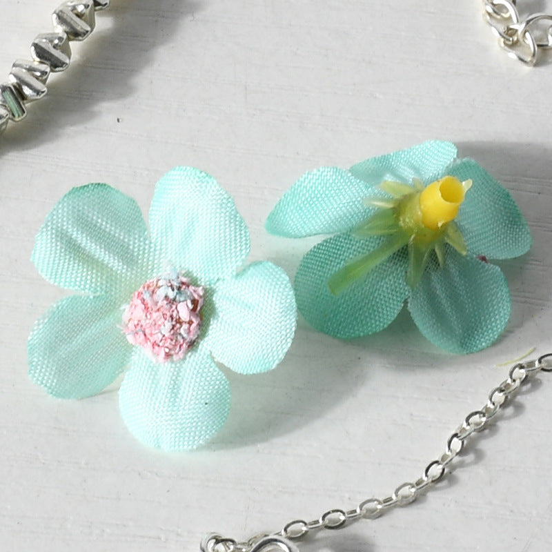 Glanzende Bloemige Haaraccessoires