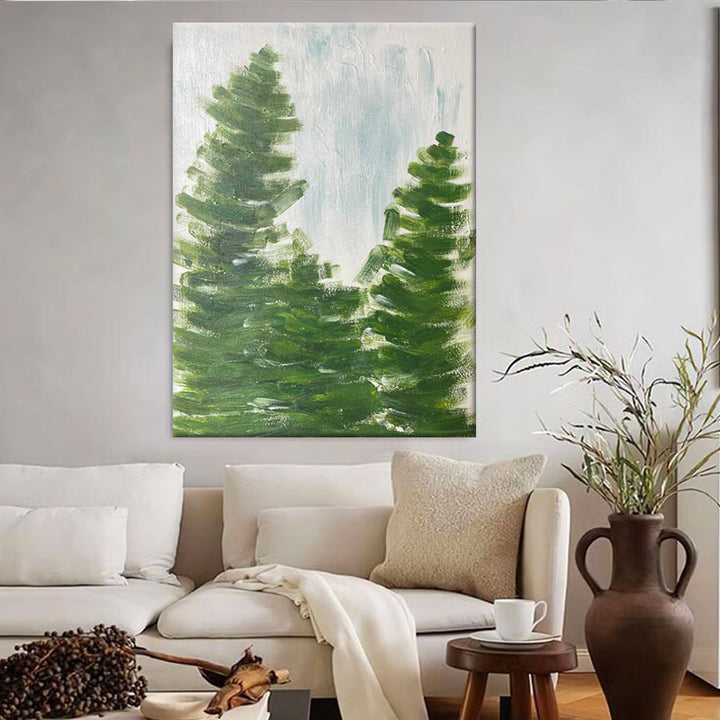 Abstract Natuur-Thema Canvas Kunstwerk