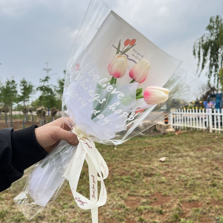 Decoratieve Kunstmatige Tulpenboeket