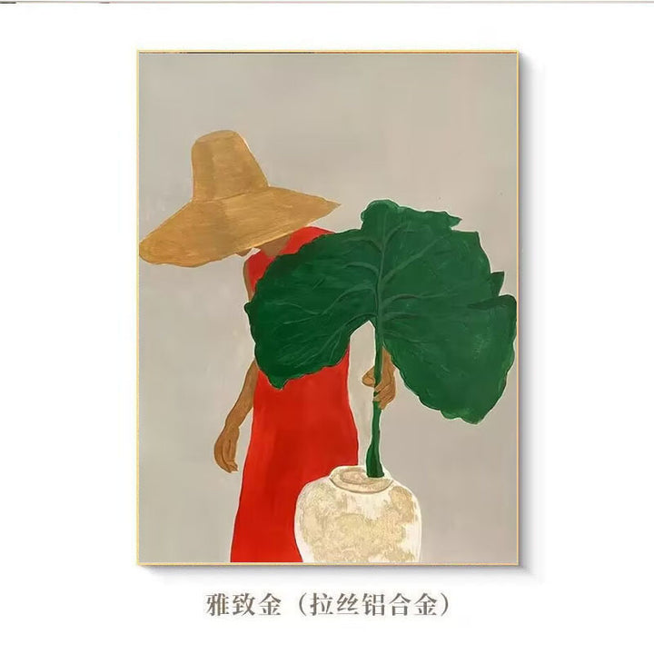 Moderne Abstracte Figuratieve Canvas Kunst