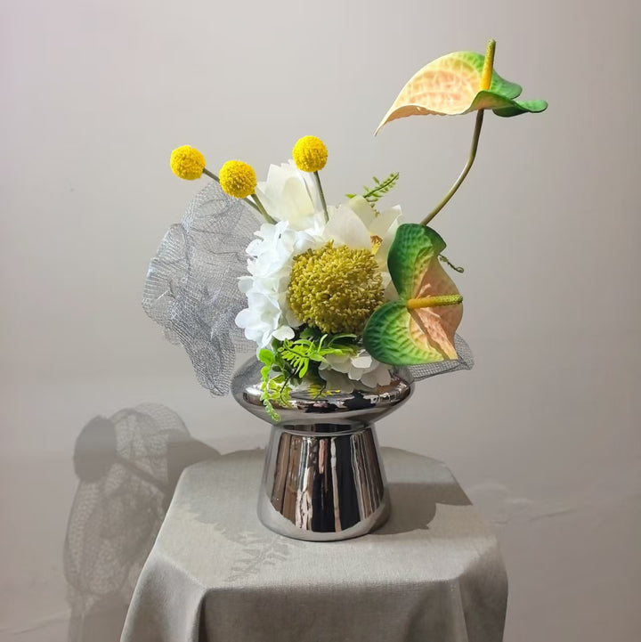Stijlvolle Kunstbloemen Boeket