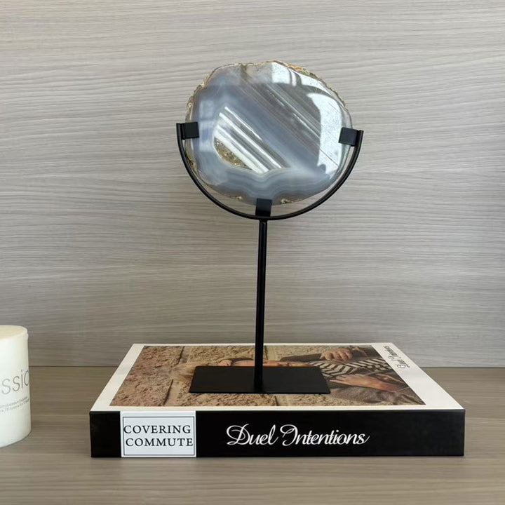 Home Decoratieve Agaatschijf