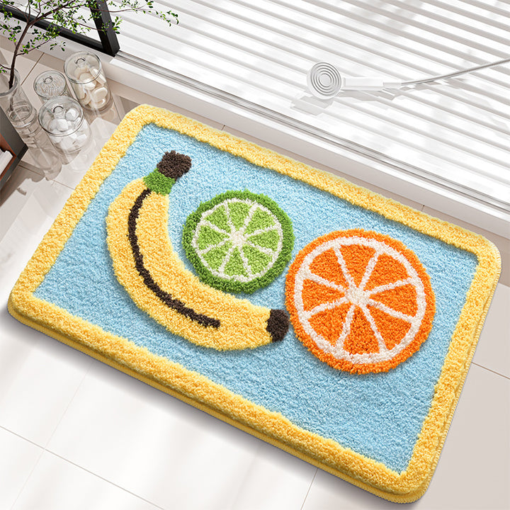 Speelse Fruit-Thema Badmat
