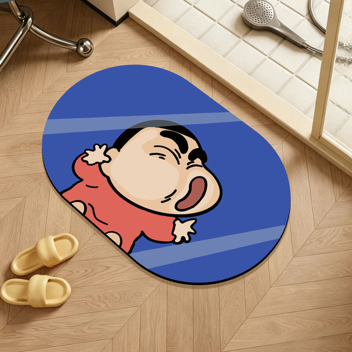 Pluche Badkamer Vloermat