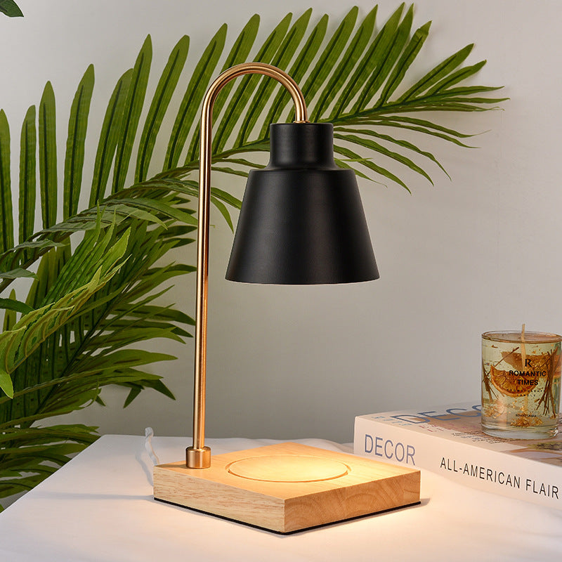 Moderne Bureau Lamp met Houten Basis