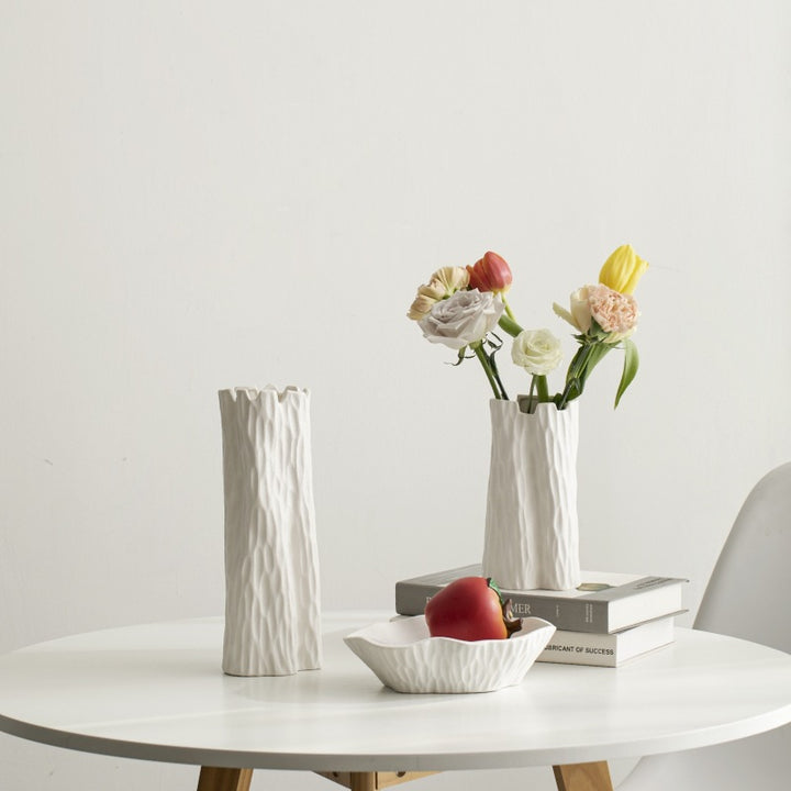 Decoratieve Keramische Bloemfiguur